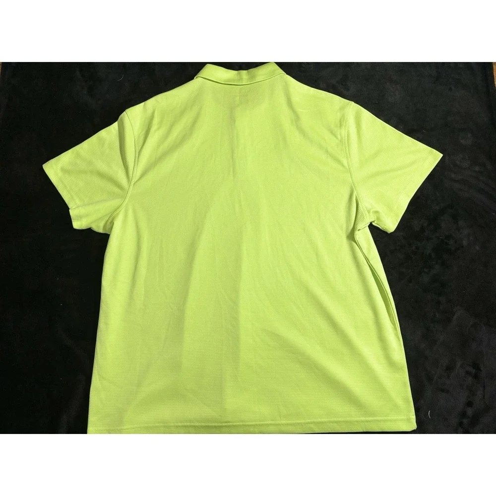 Reebok Neon Yellow Polo Shirt Size Mens 3XL - Picture 5 of 6